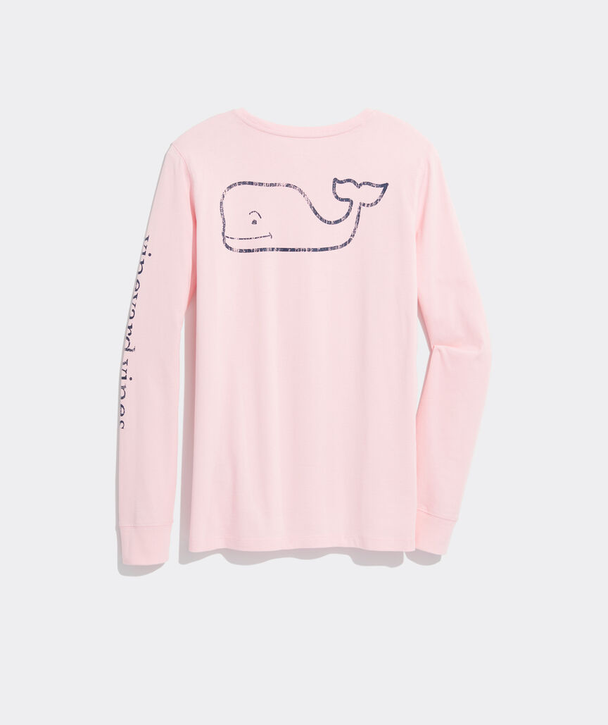 Women's Vintage Whale Long-Sleeve Tee