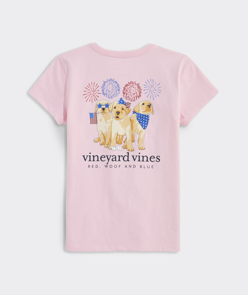Girls' Glitter Puppy Short-Sleeve Tee