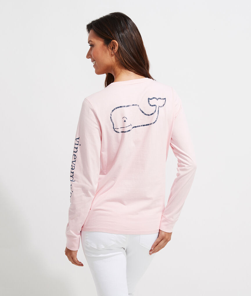 Women's Vintage Whale Long-Sleeve Tee