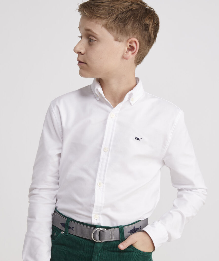 Kids' Oxford Solid Shirt