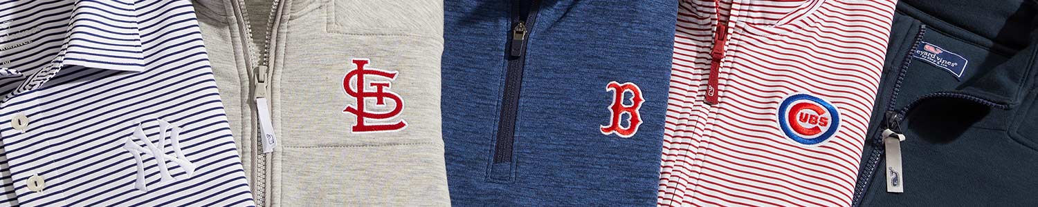 vineyard vines genuine MLB merchandise collection